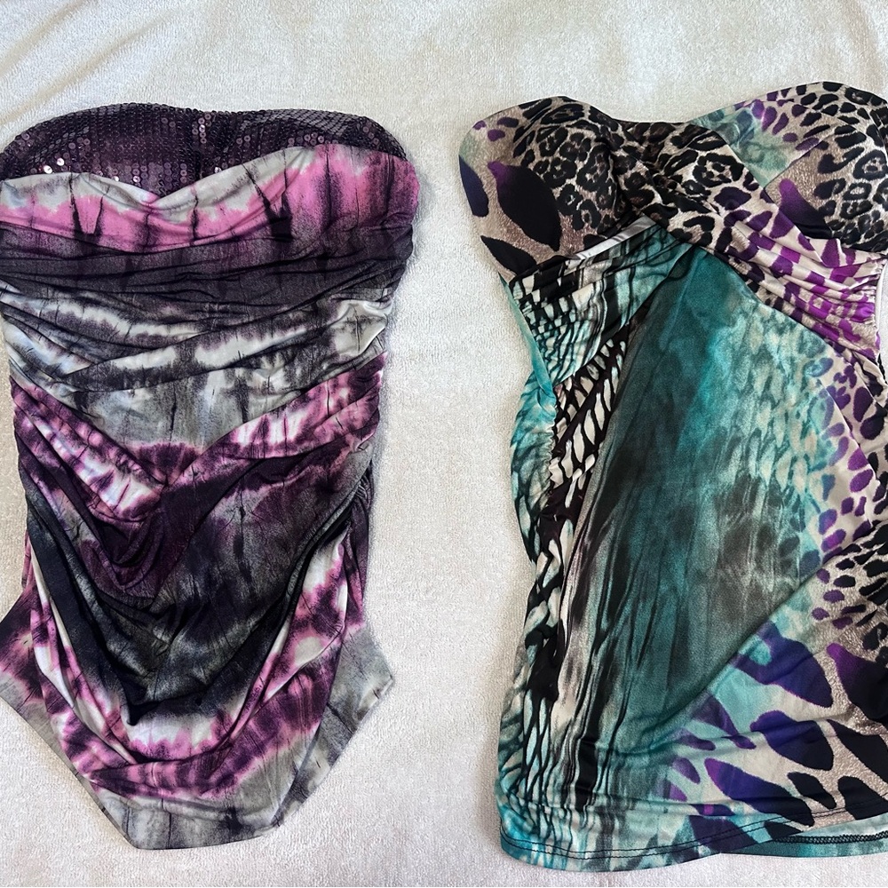 Strapless tops